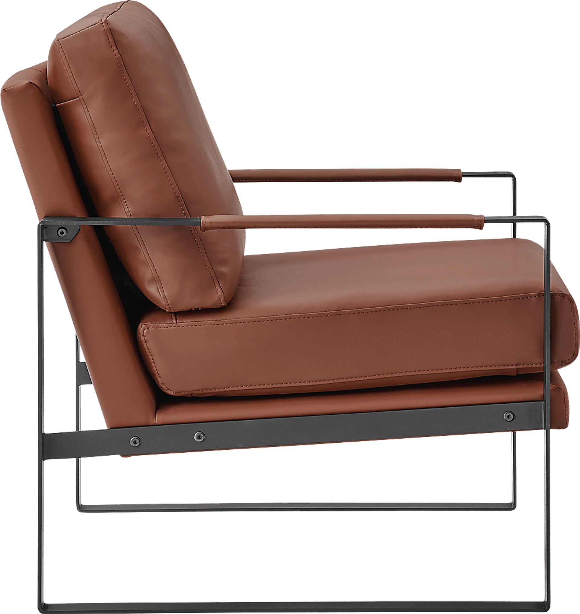 Apricoy Brown Accent Chair - Image 3