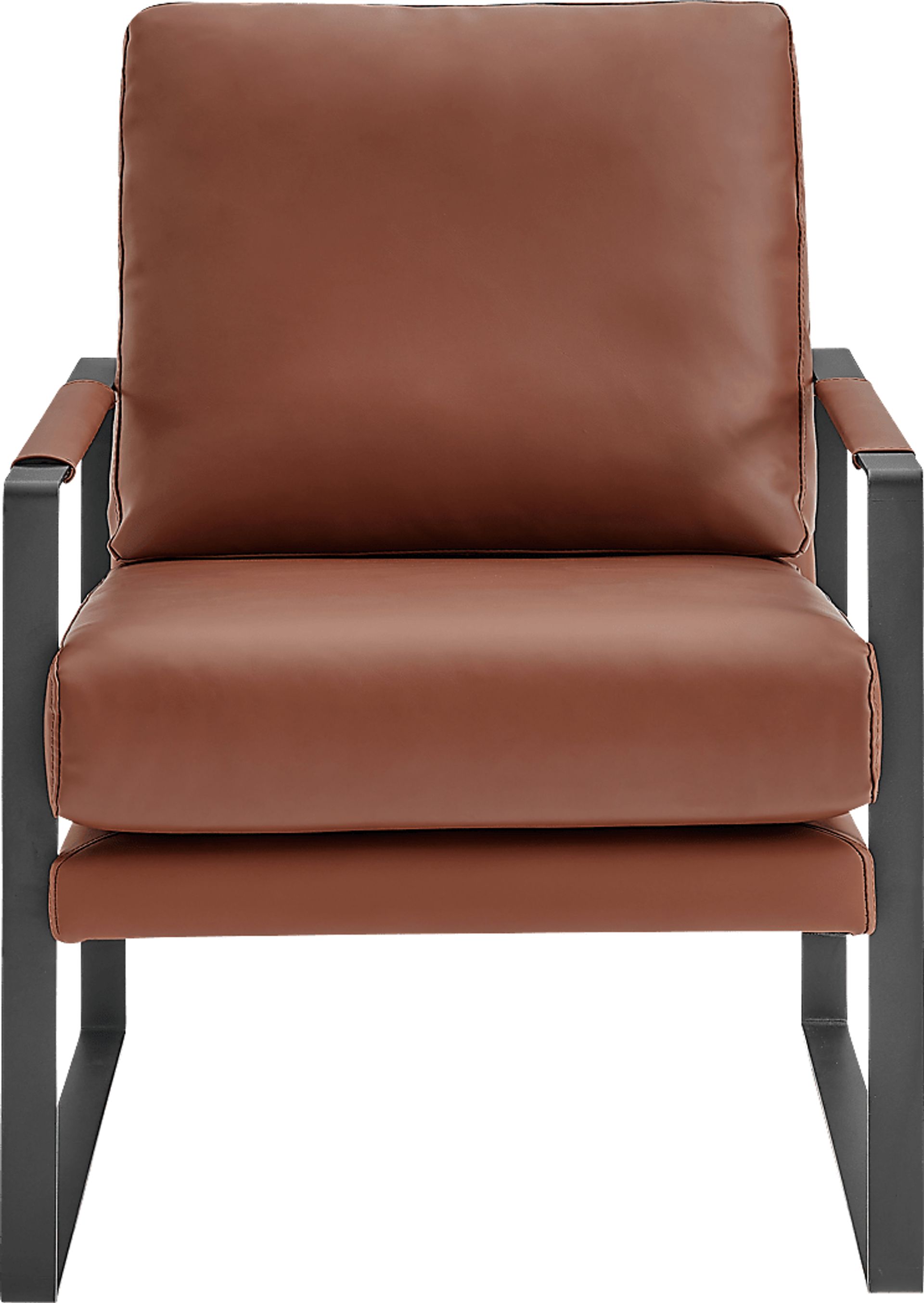 Apricoy Brown Accent Chair - Image 1