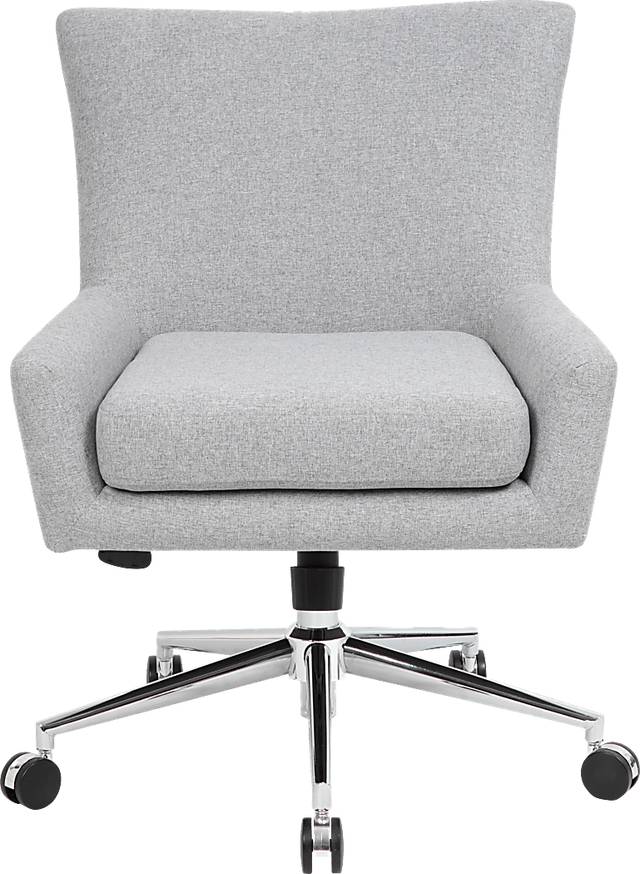 Apsley Gray Desk Chair - Thumbnail - Image 2