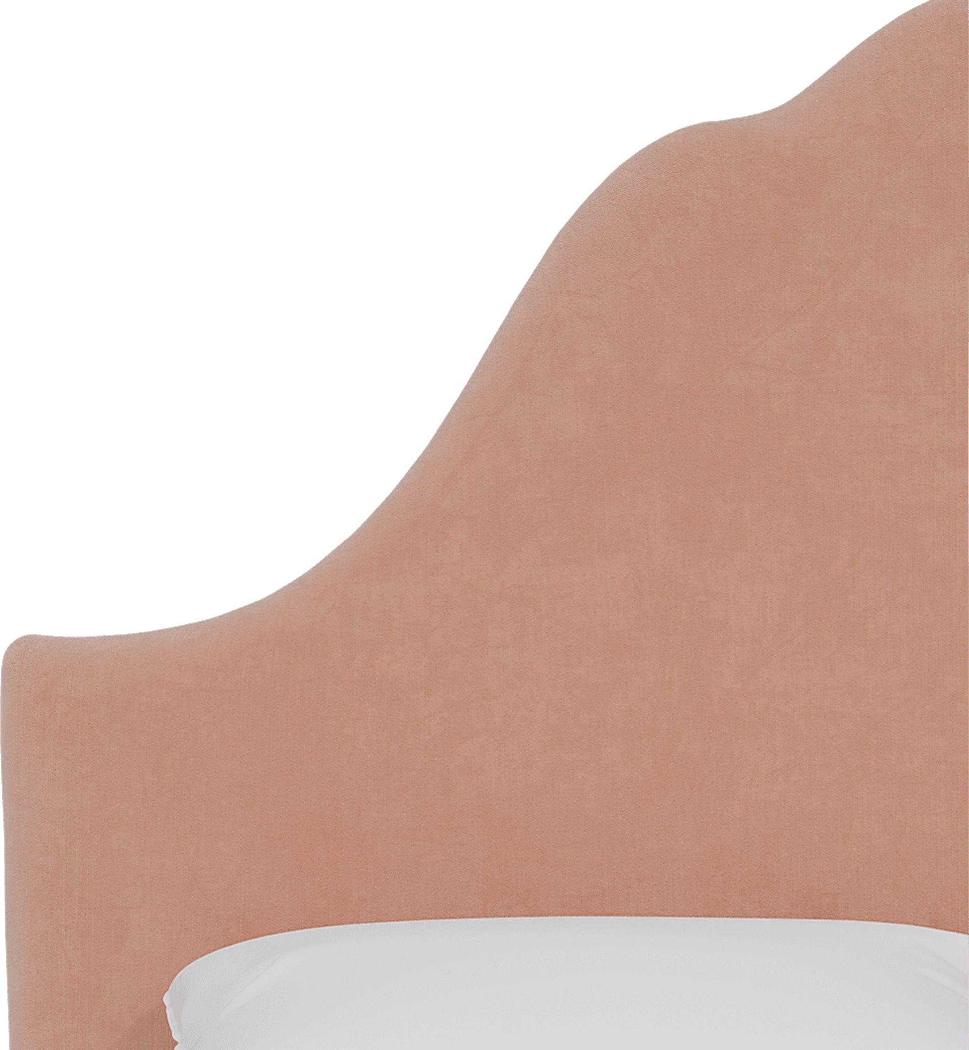 Aquaflor Pink Full Upholstered Headboard - Image 4