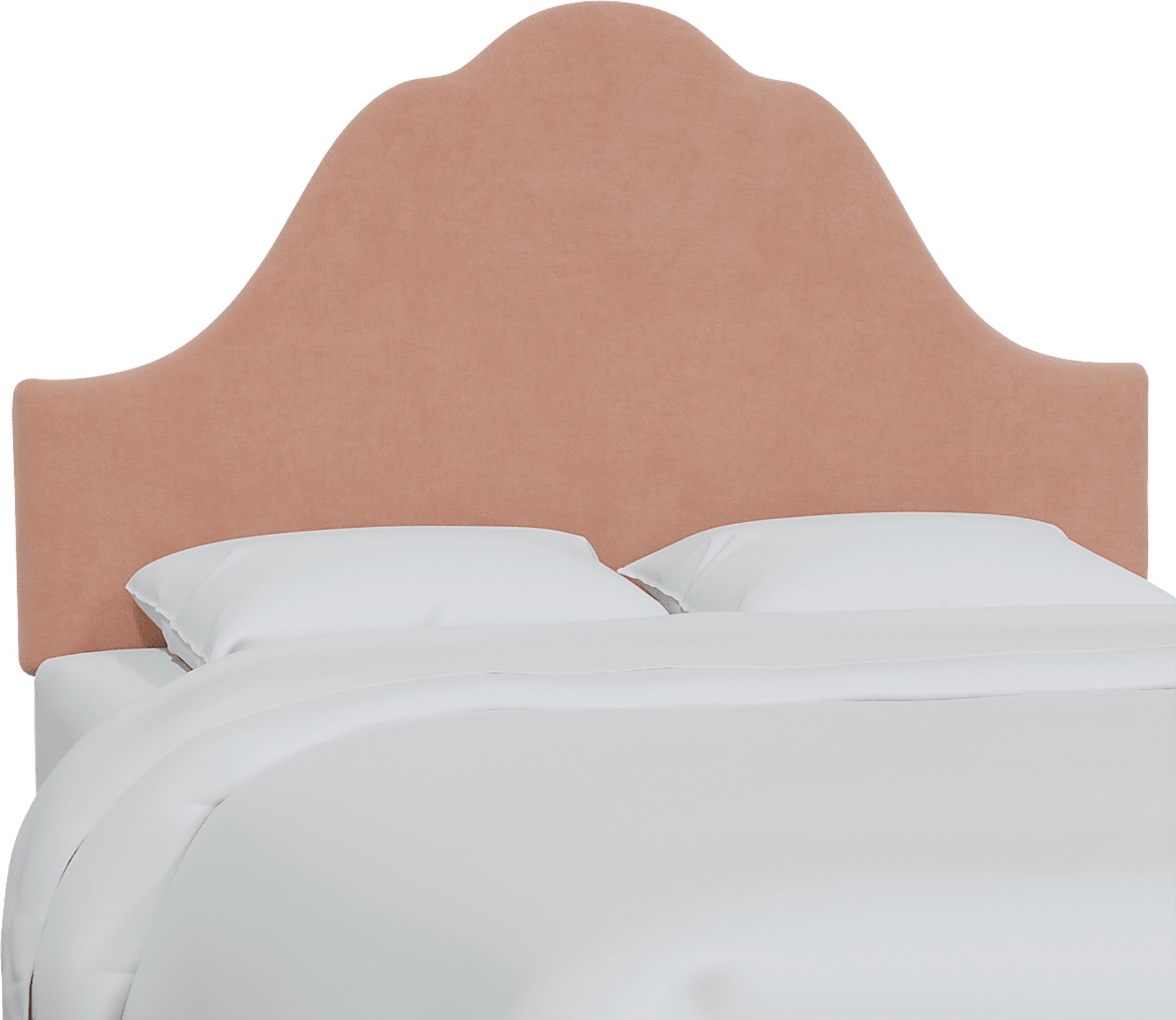 Aquaflor Pink Full Upholstered Headboard - Image 1