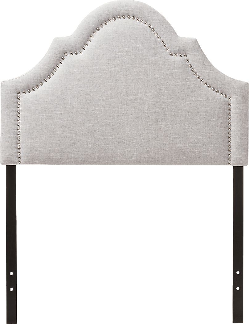 Aqualineay Gray Twin Headboard