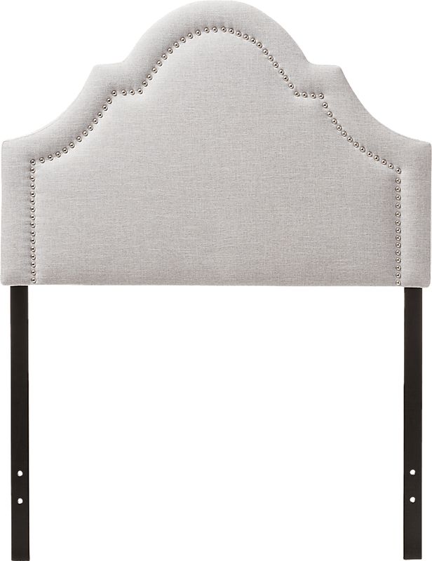 Aqualineay Gray Twin Headboard