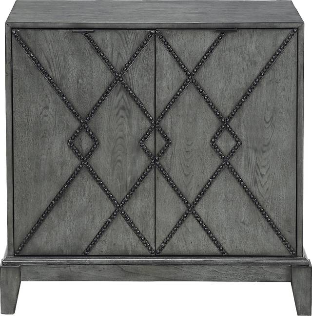 Aquan Gray Accent Cabinet - Thumbnail - Image 2