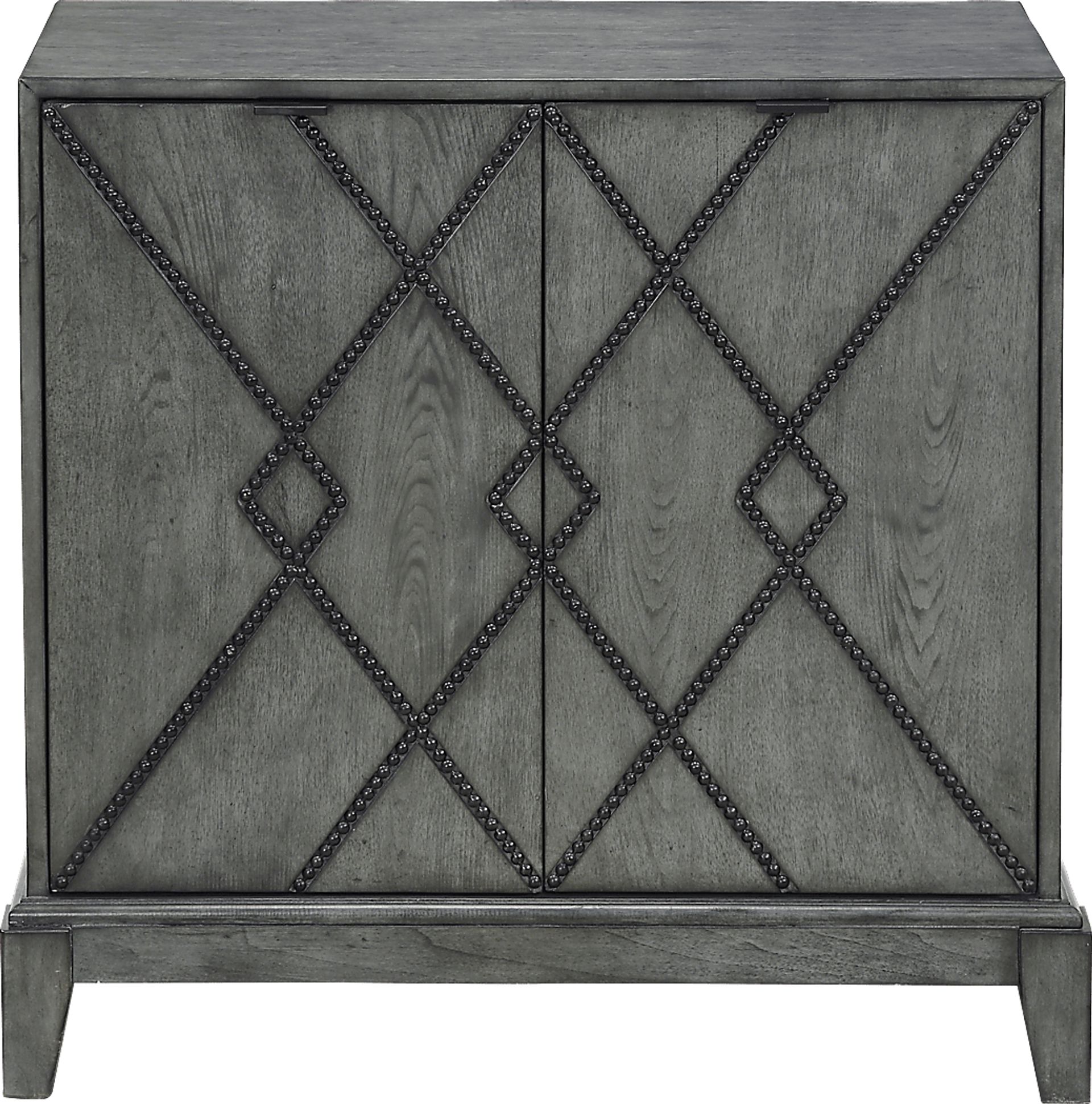 Aquan Gray Accent Cabinet - Image 2