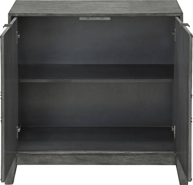 Aquan Gray Accent Cabinet - Thumbnail - Image 4