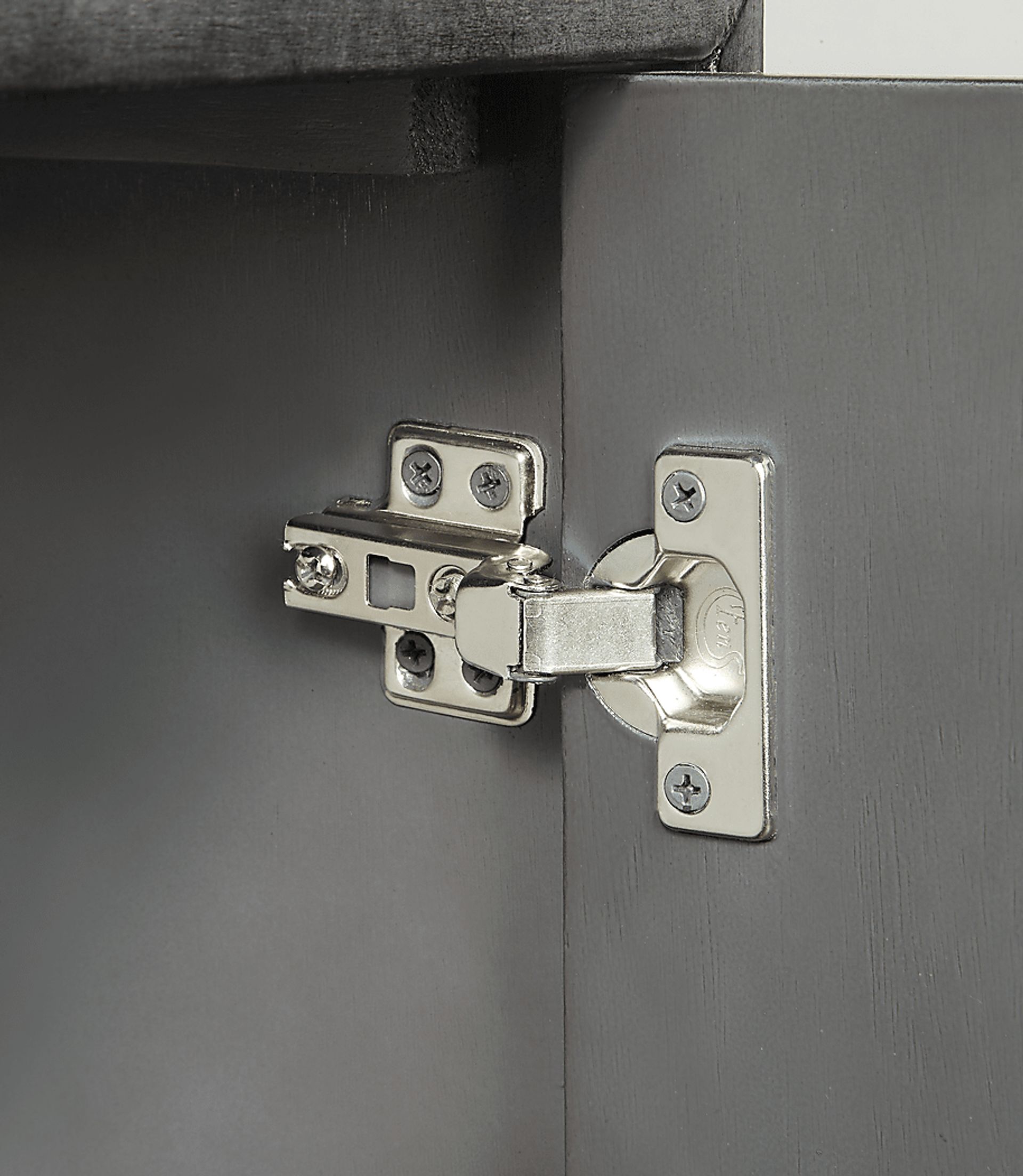 Aquan Gray Accent Cabinet - Image 5