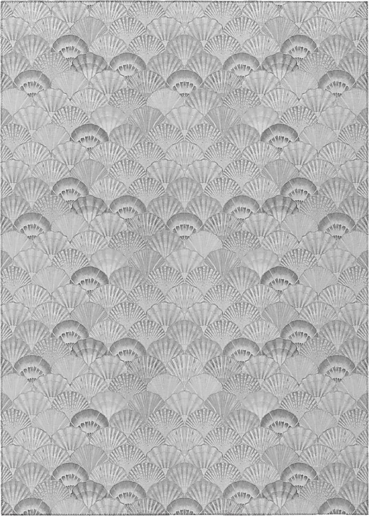 Aquarena Gray 3' x 5' Rug