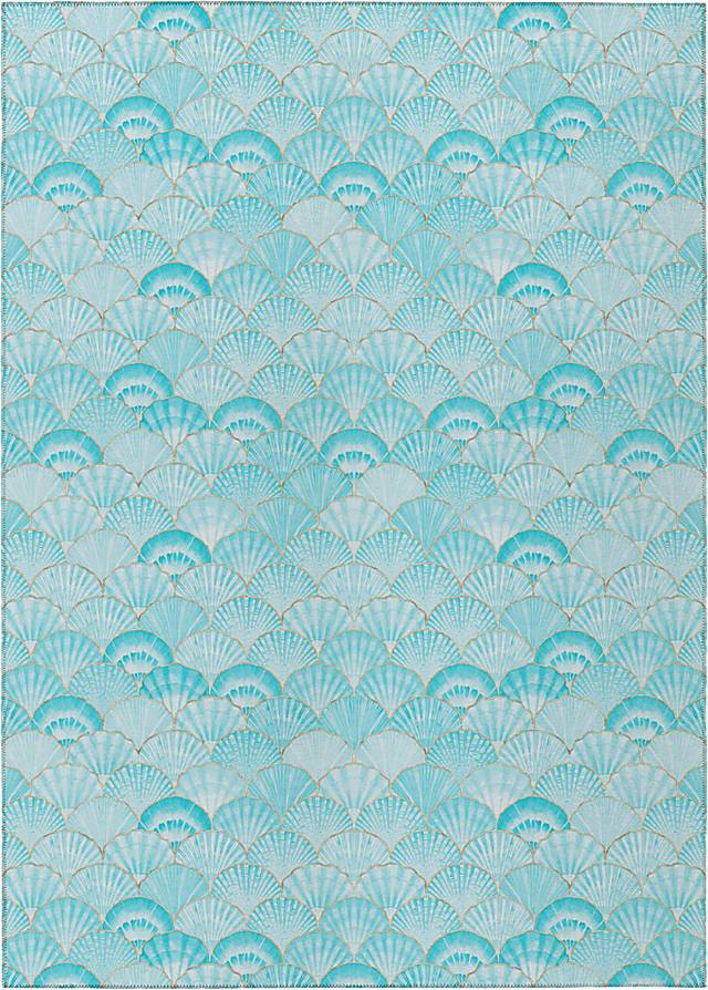 Aquarena Blue 3' x 5' Rug - Thumbnail - Image 1