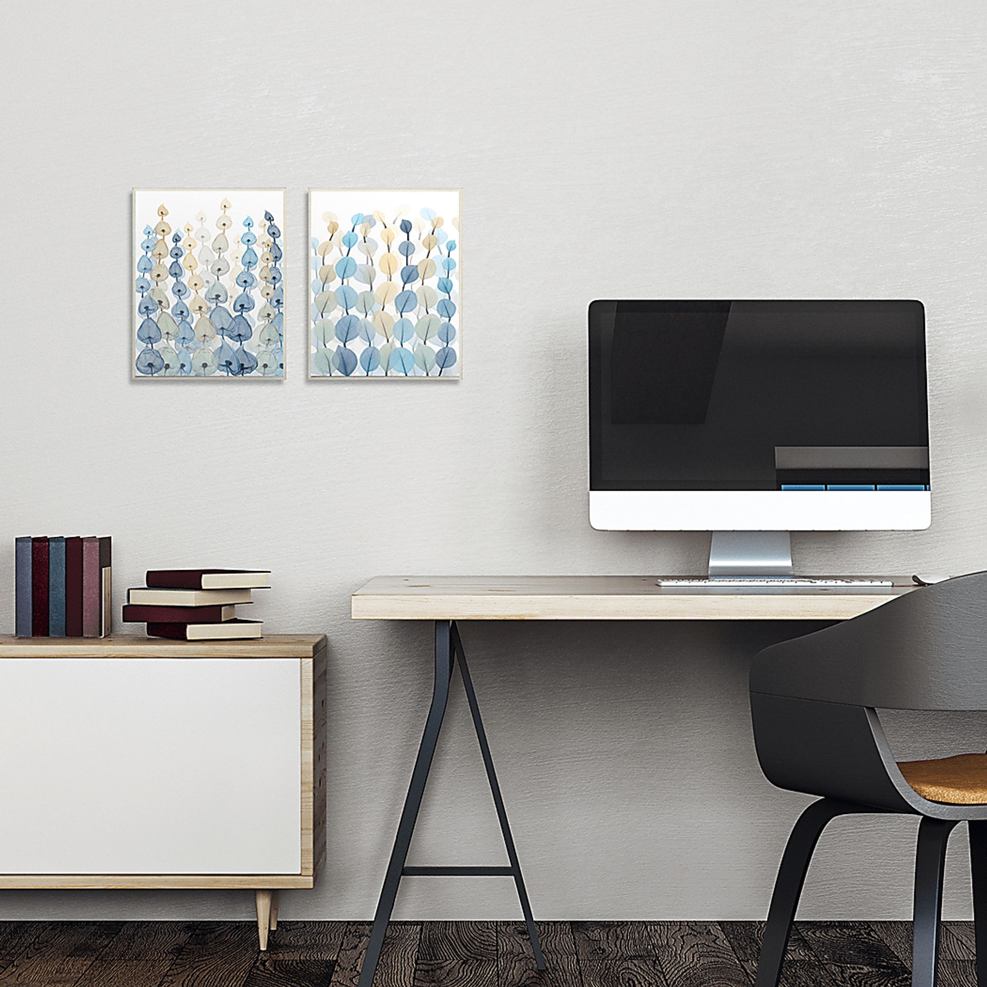 Aquatic Garden Set of 2 Artwork - Image 2