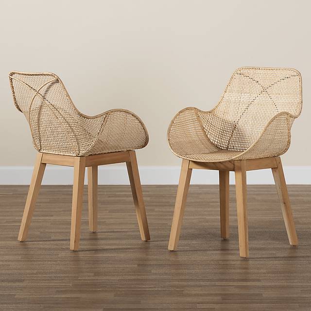 Aquidneck Natural Arm Chair, Set of 2 - Thumbnail - Image 3
