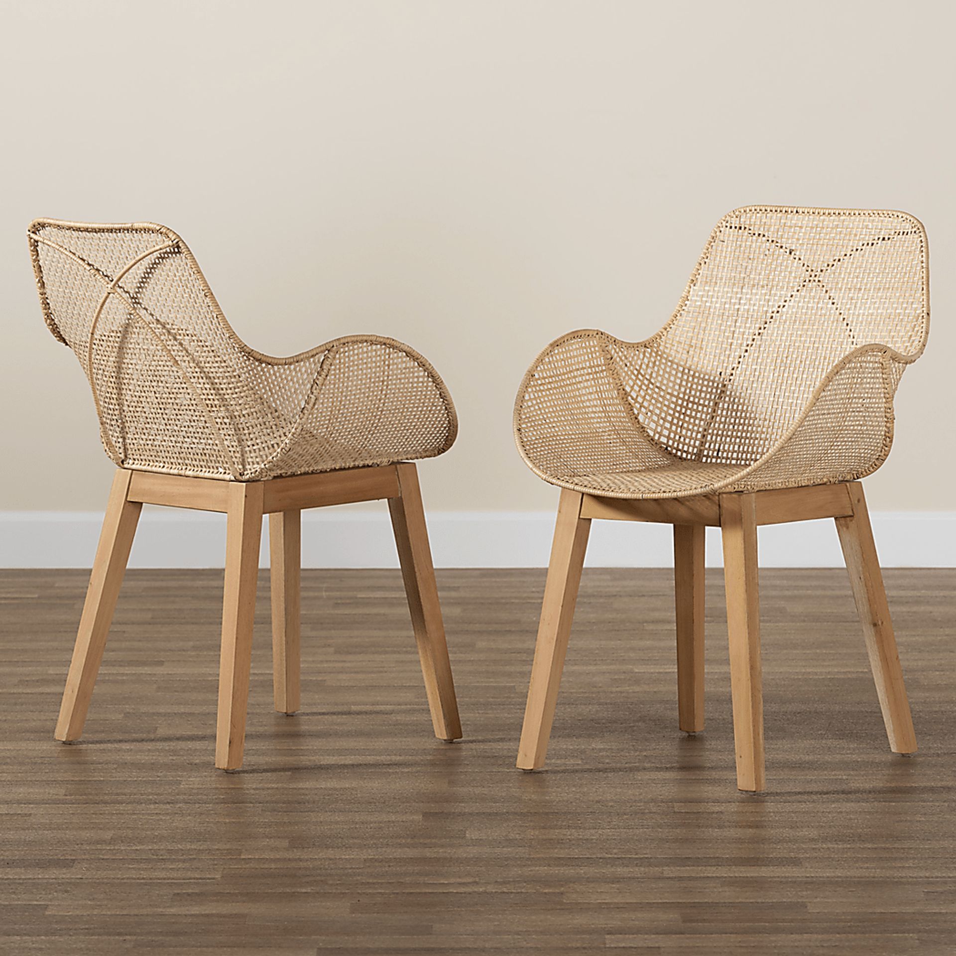 Aquidneck Natural Arm Chair, Set of 2 - Image 3