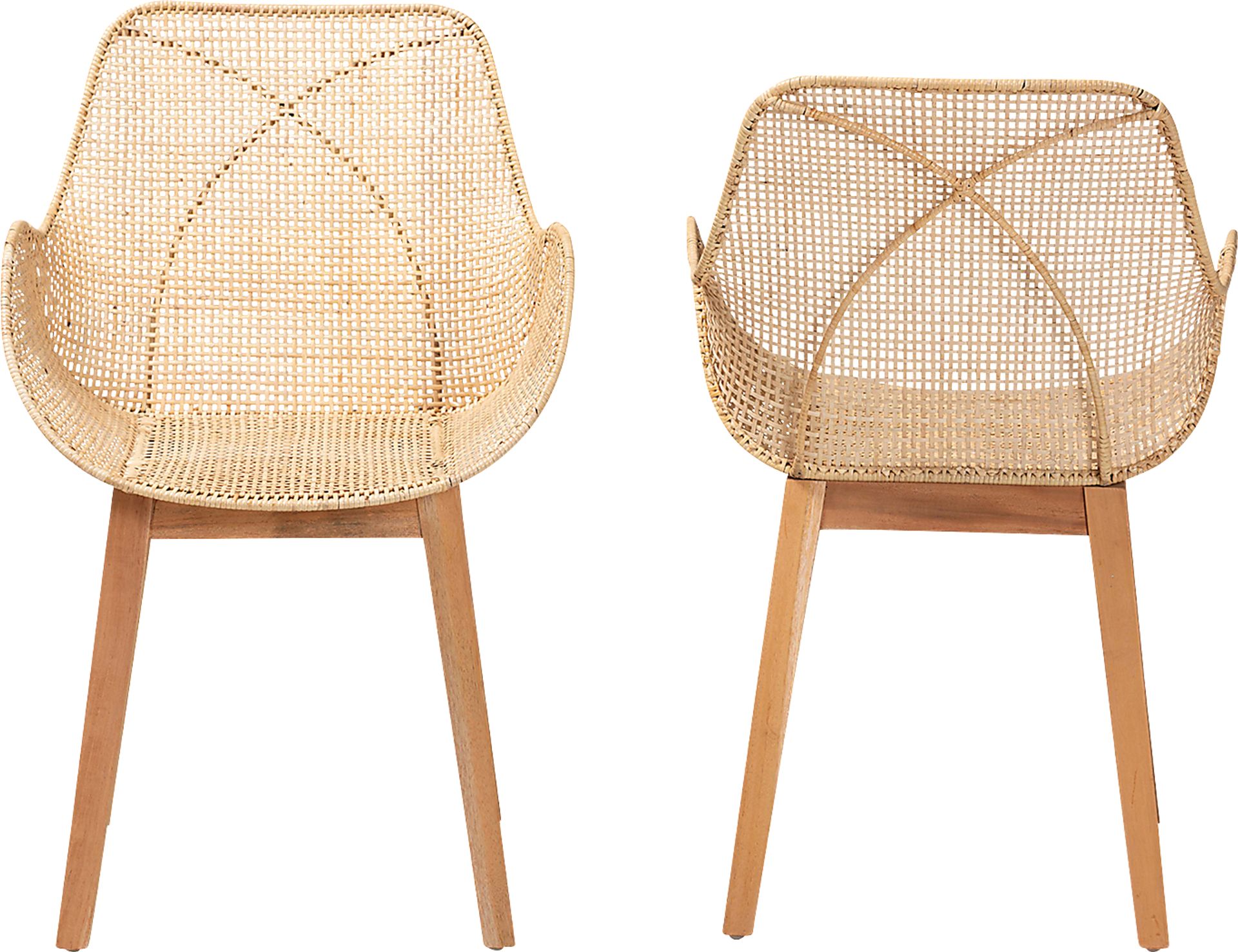 Aquidneck Natural Arm Chair, Set of 2 - Image 4