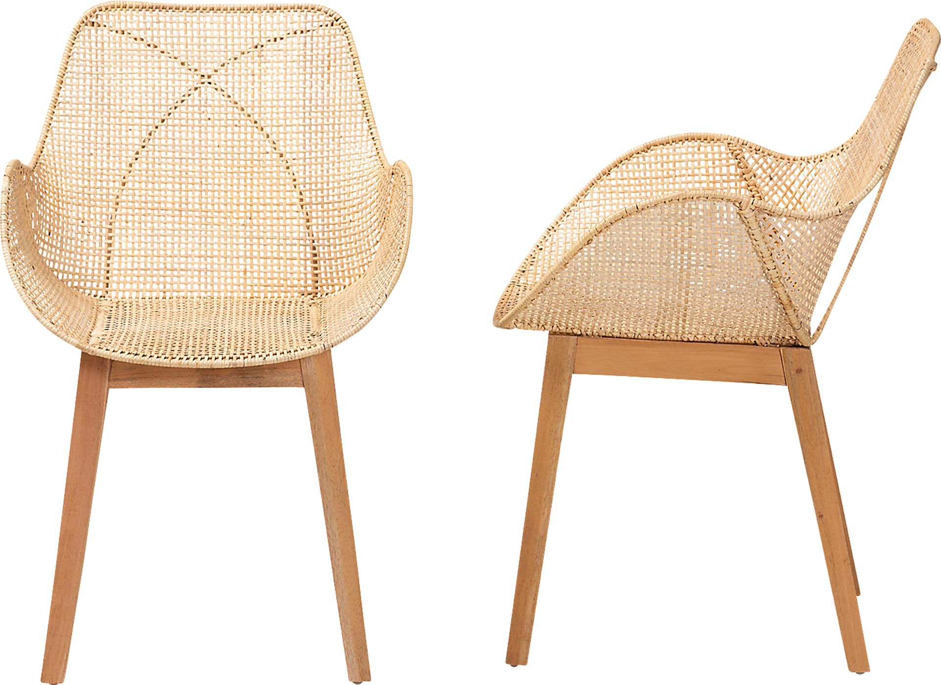 Aquidneck Natural Arm Chair, Set of 2 - Image 5