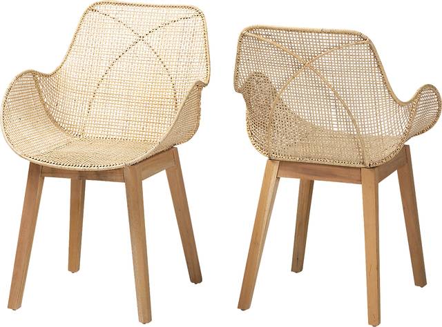 Aquidneck Natural Arm Chair, Set of 2 - Thumbnail - Image 1