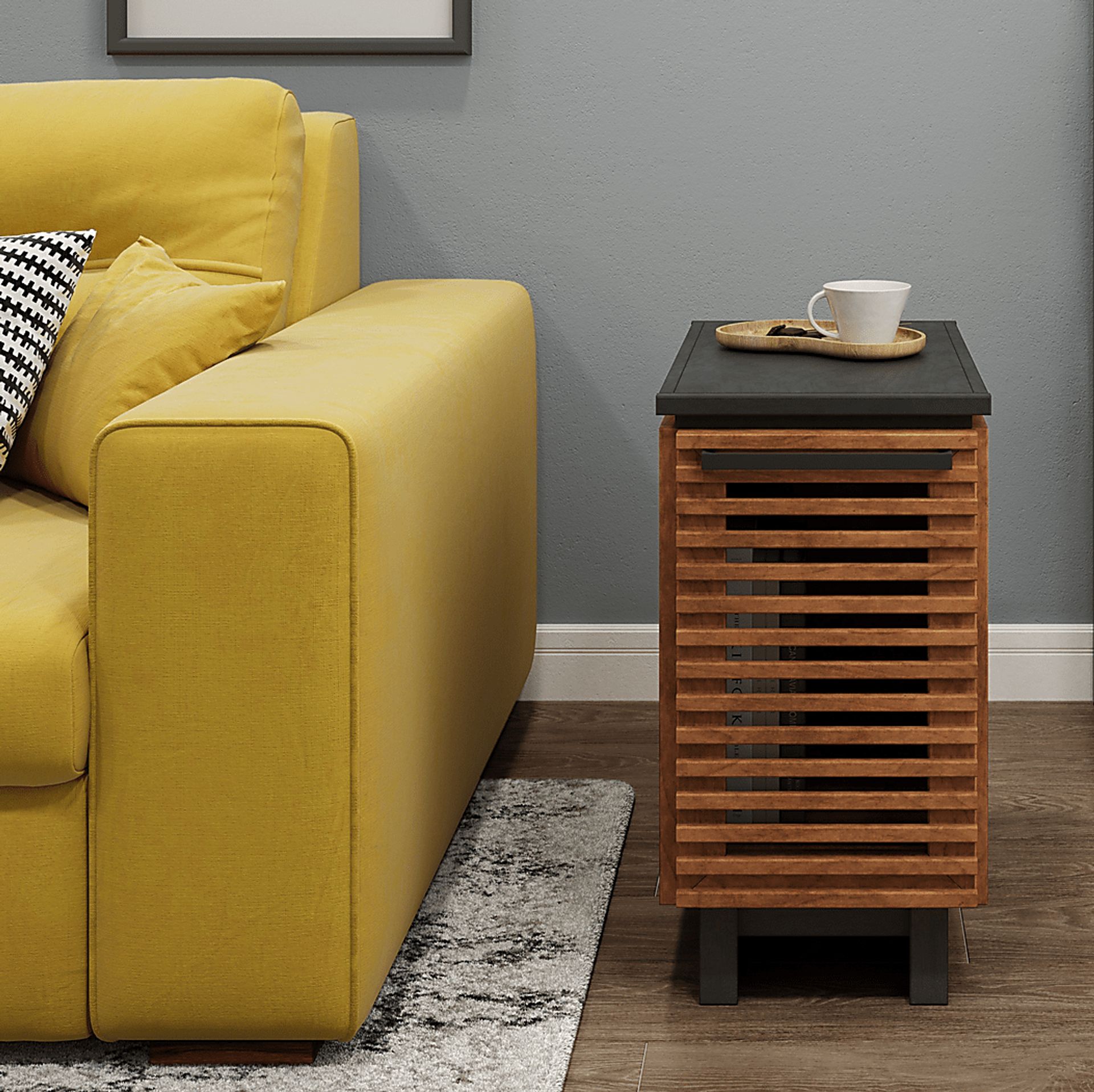 Aquil Brown Chairside Table - Image 11