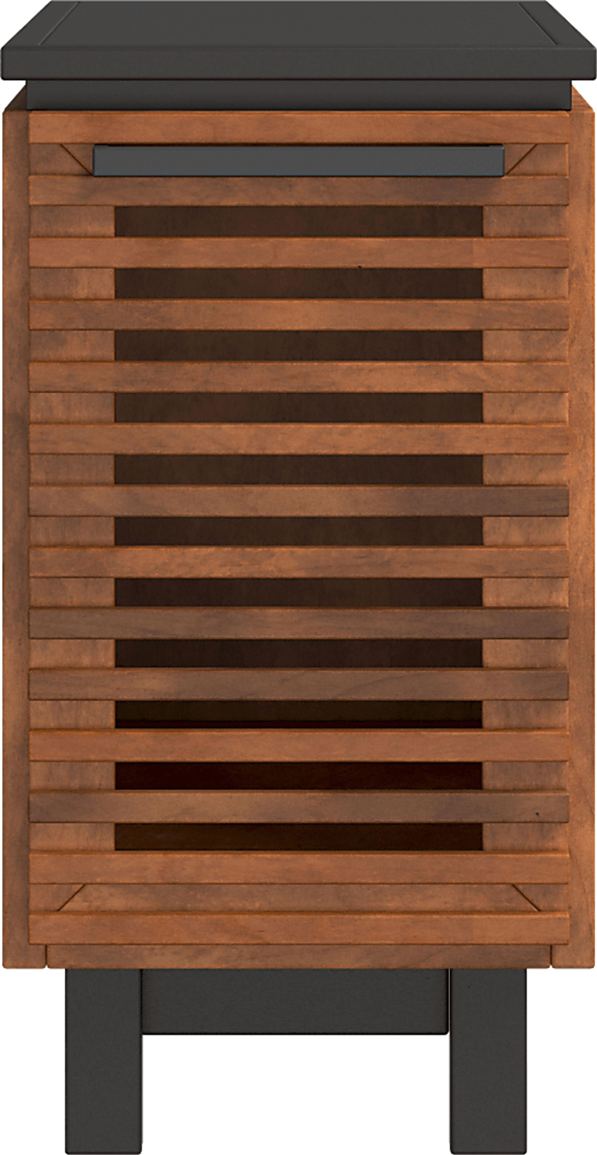 Aquil Brown Chairside Table - Image 4