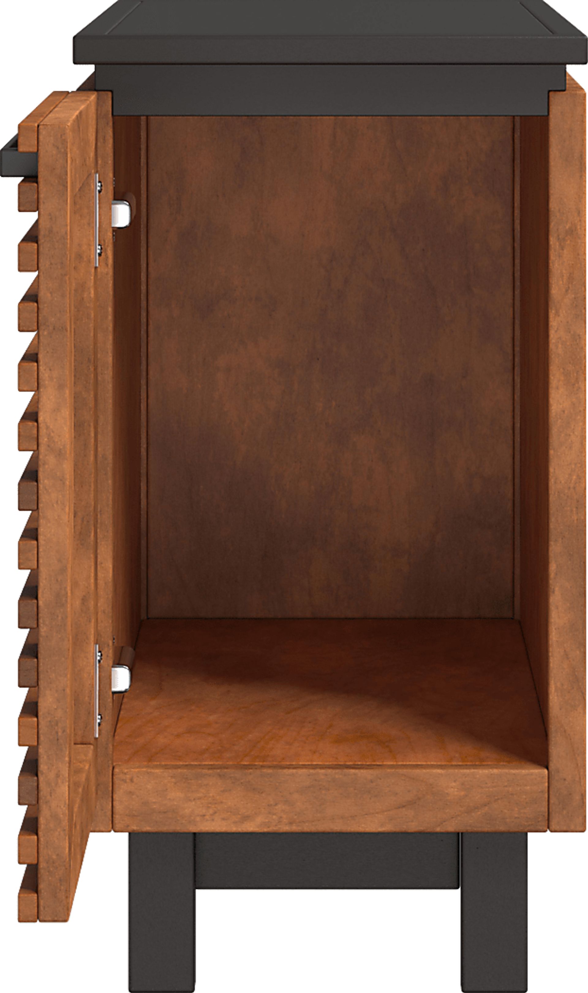 Aquil Brown Chairside Table - Image 5