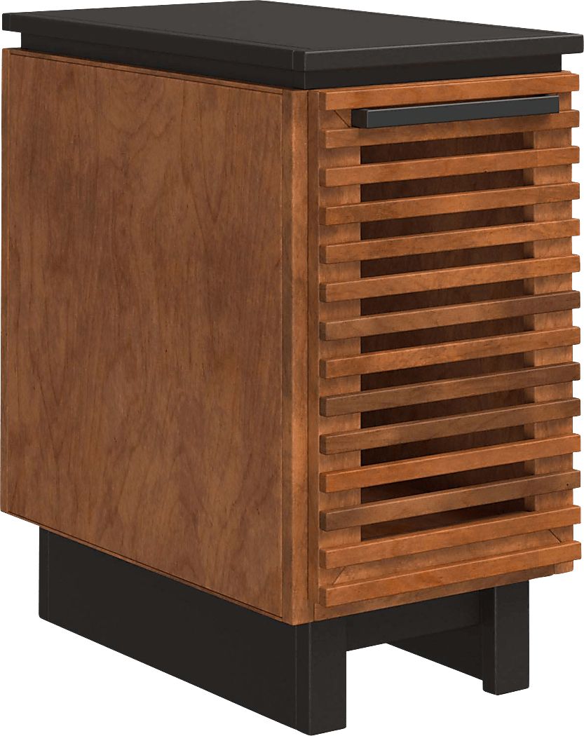 Aquil Brown Chairside Table