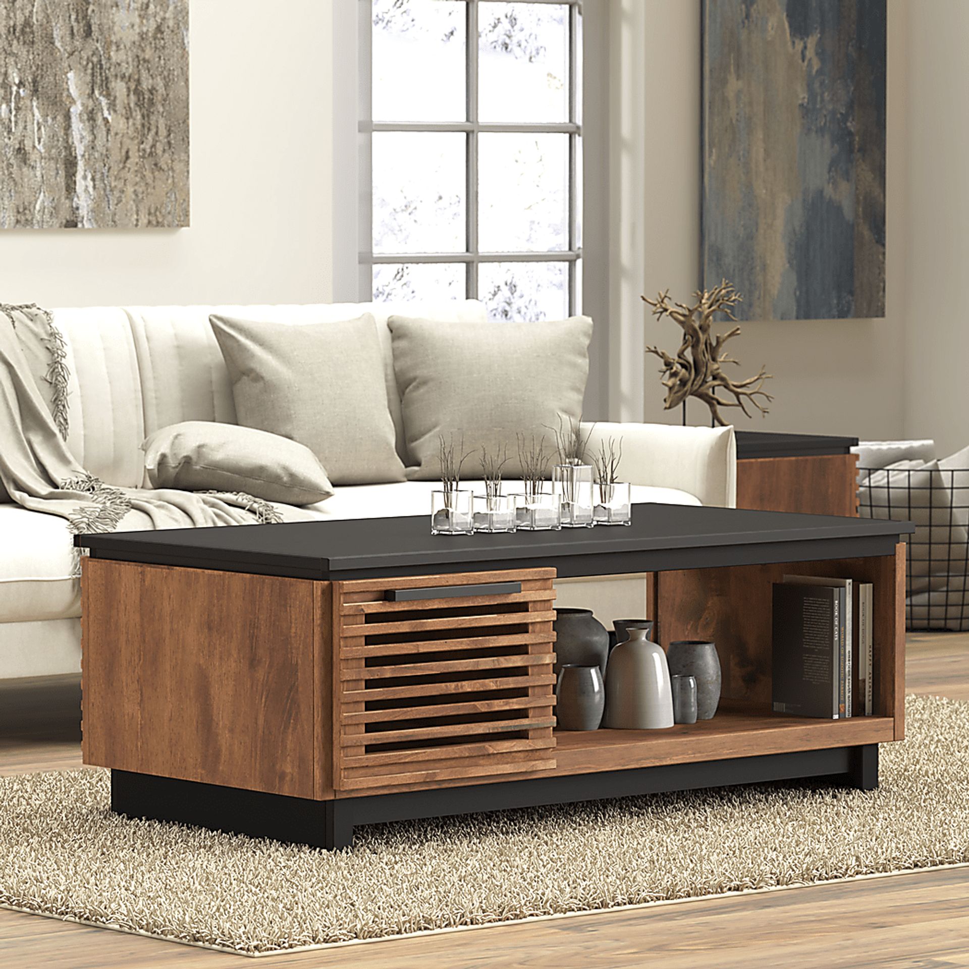 Aquil Brown Cocktail Table - Image 3