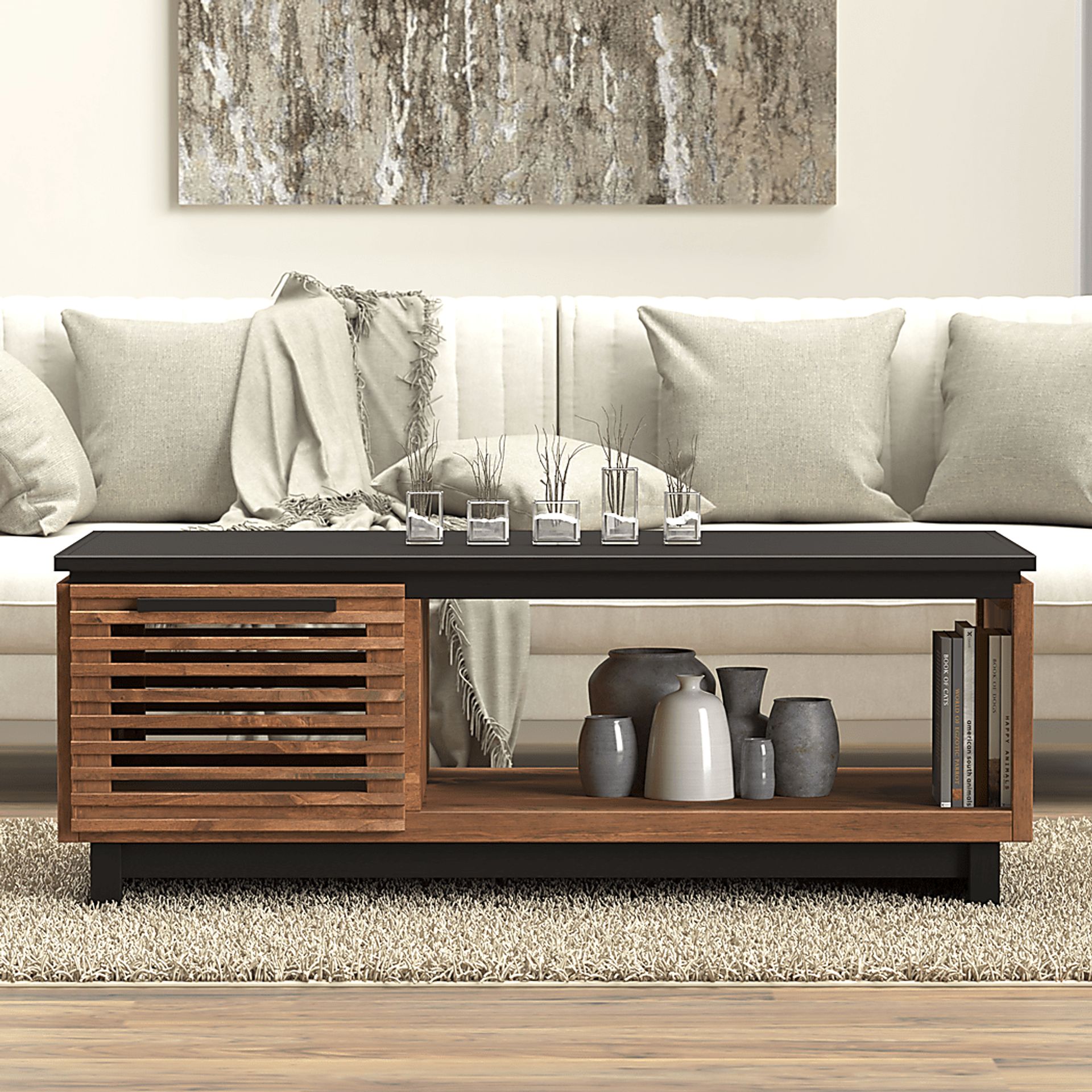 Aquil Brown Cocktail Table - Image 4