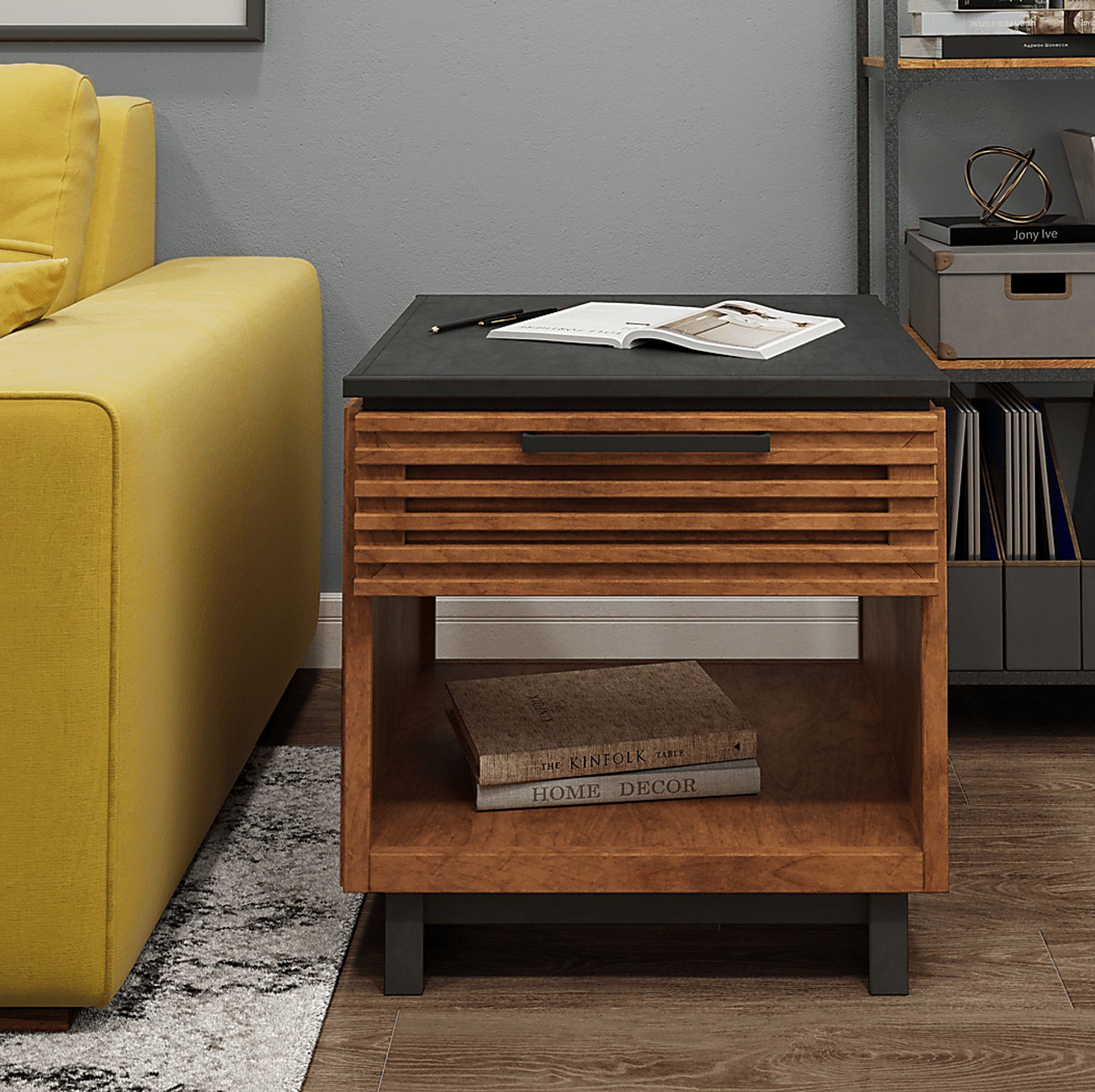Aquil Brown End Table - Image 10
