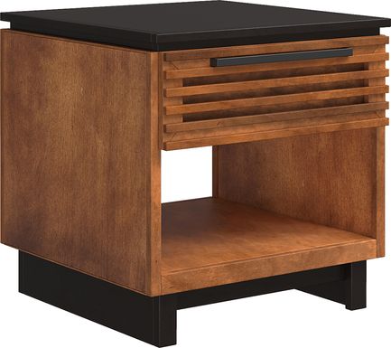 Aquil Brown End Table