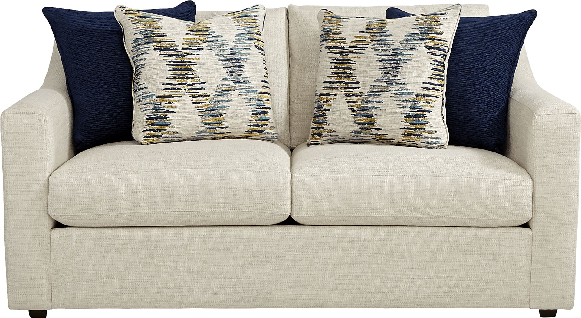 Arabela Ivory Loveseat - Image 1
