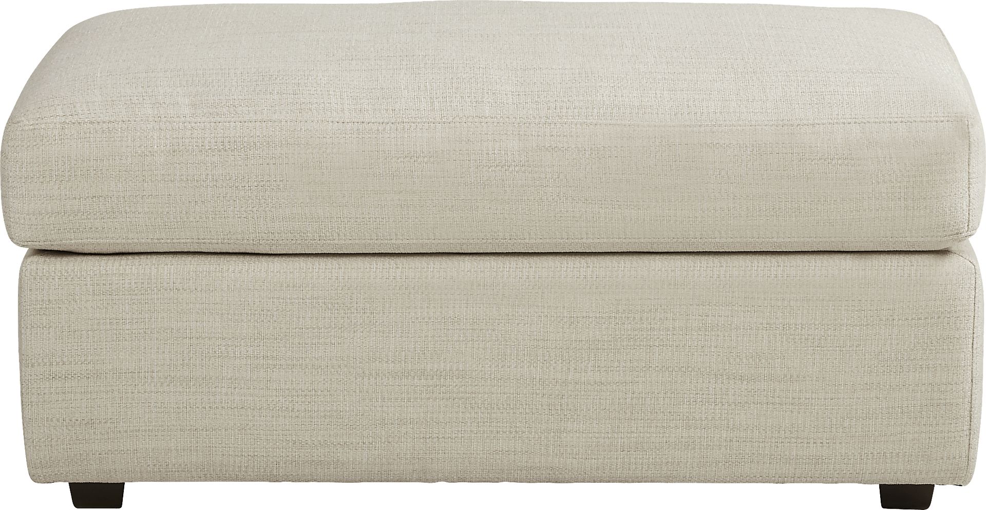 Arabela Ivory Ottoman - Image 2
