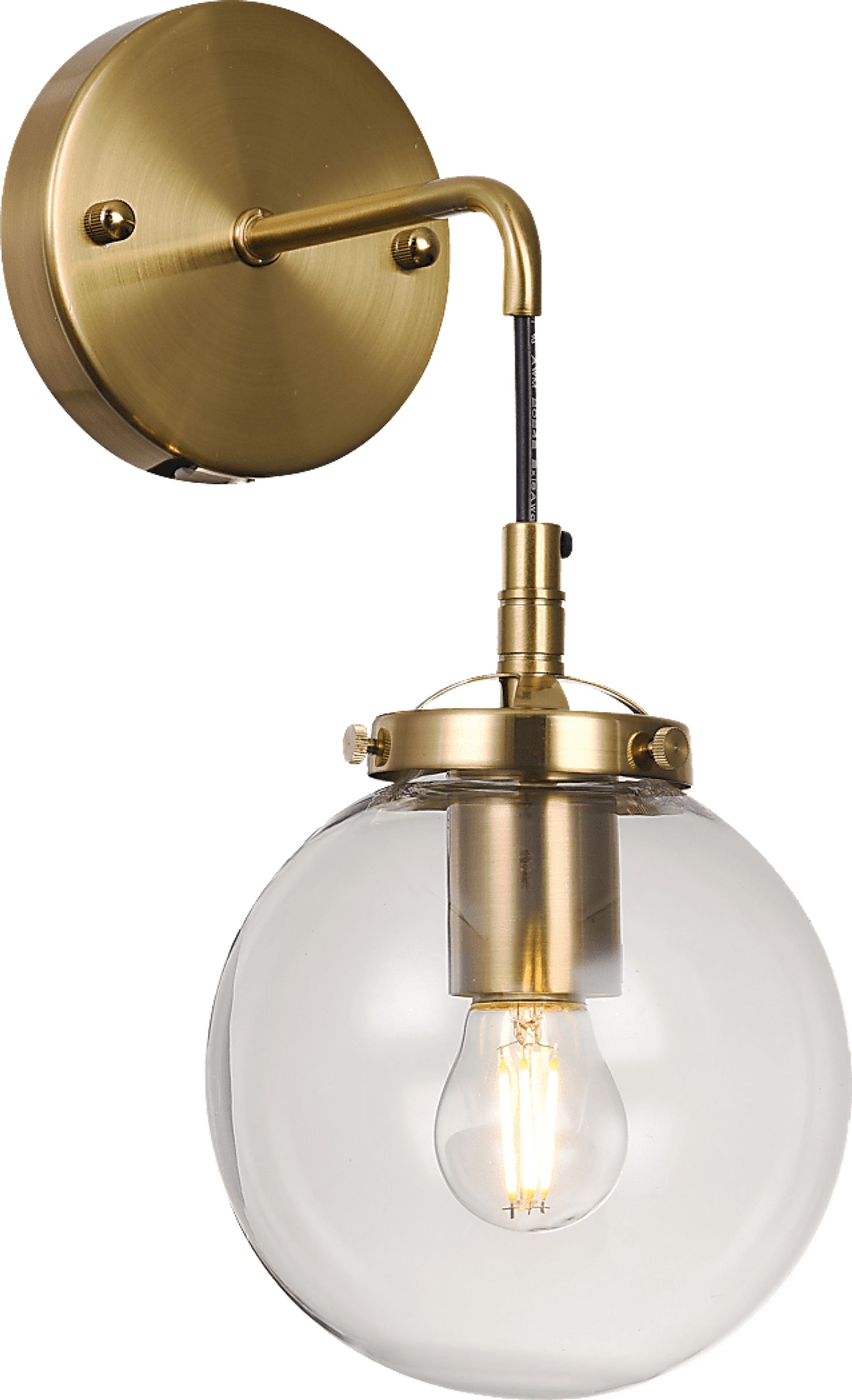 Aracadia Heights Brass Sconce - Image 1