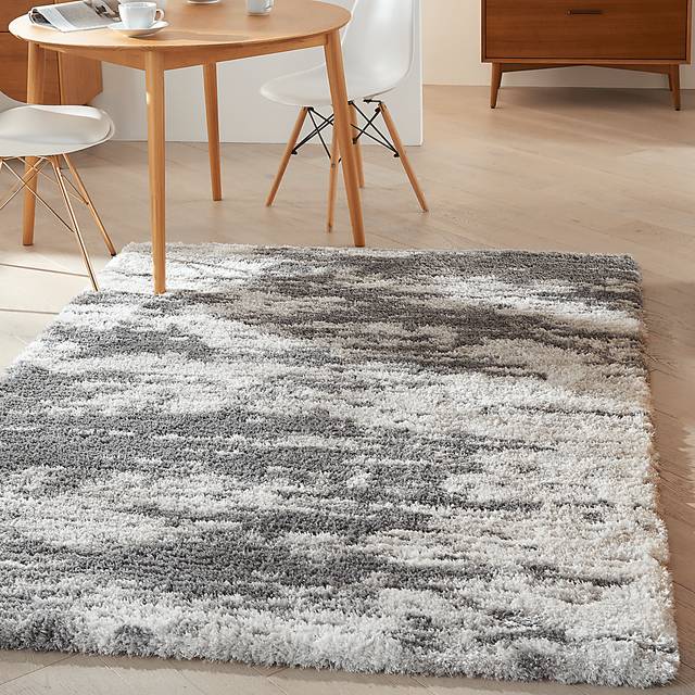 Aracelle Ivory/Charcoal 7'10 x 9'10 Rug - Thumbnail - Image 6