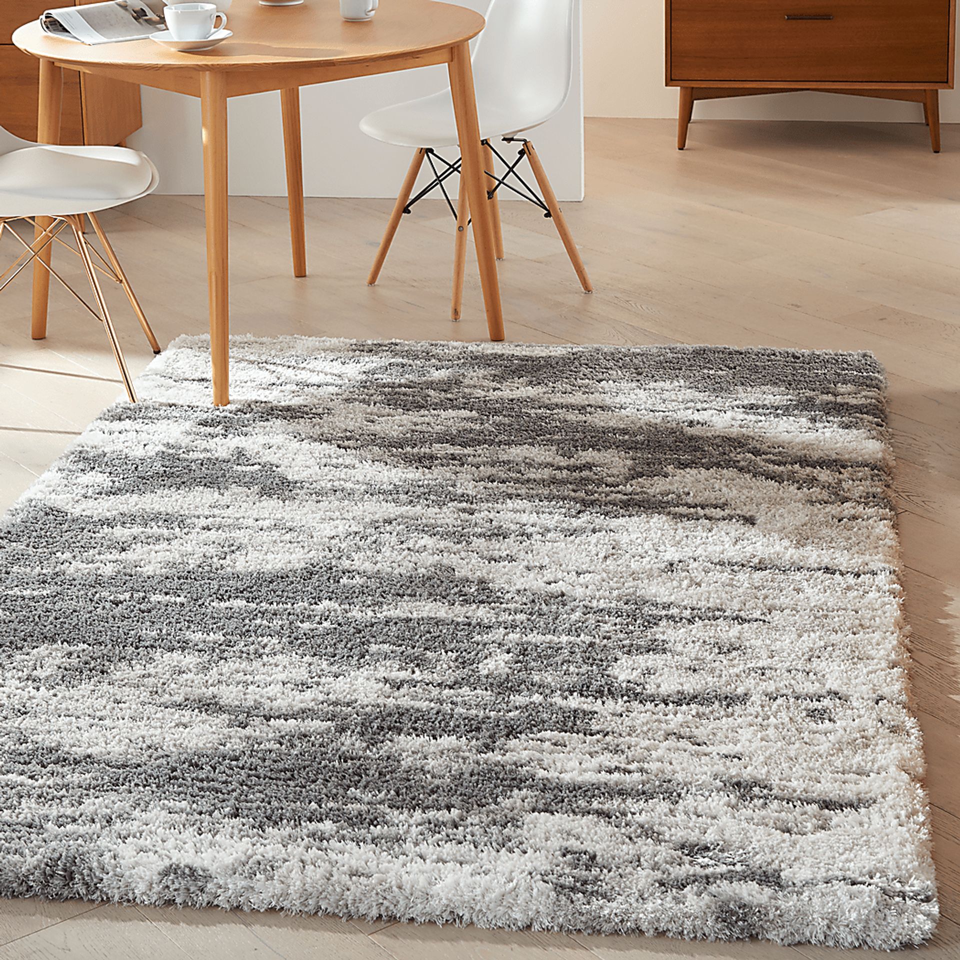 Aracelle Ivory/Charcoal 7'10 x 9'10 Rug - Image 6