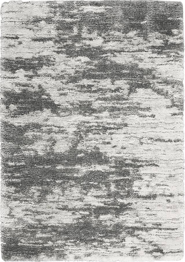 Aracelle Ivory/Charcoal 7'10 x 9'10 Rug - Thumbnail - Image 1