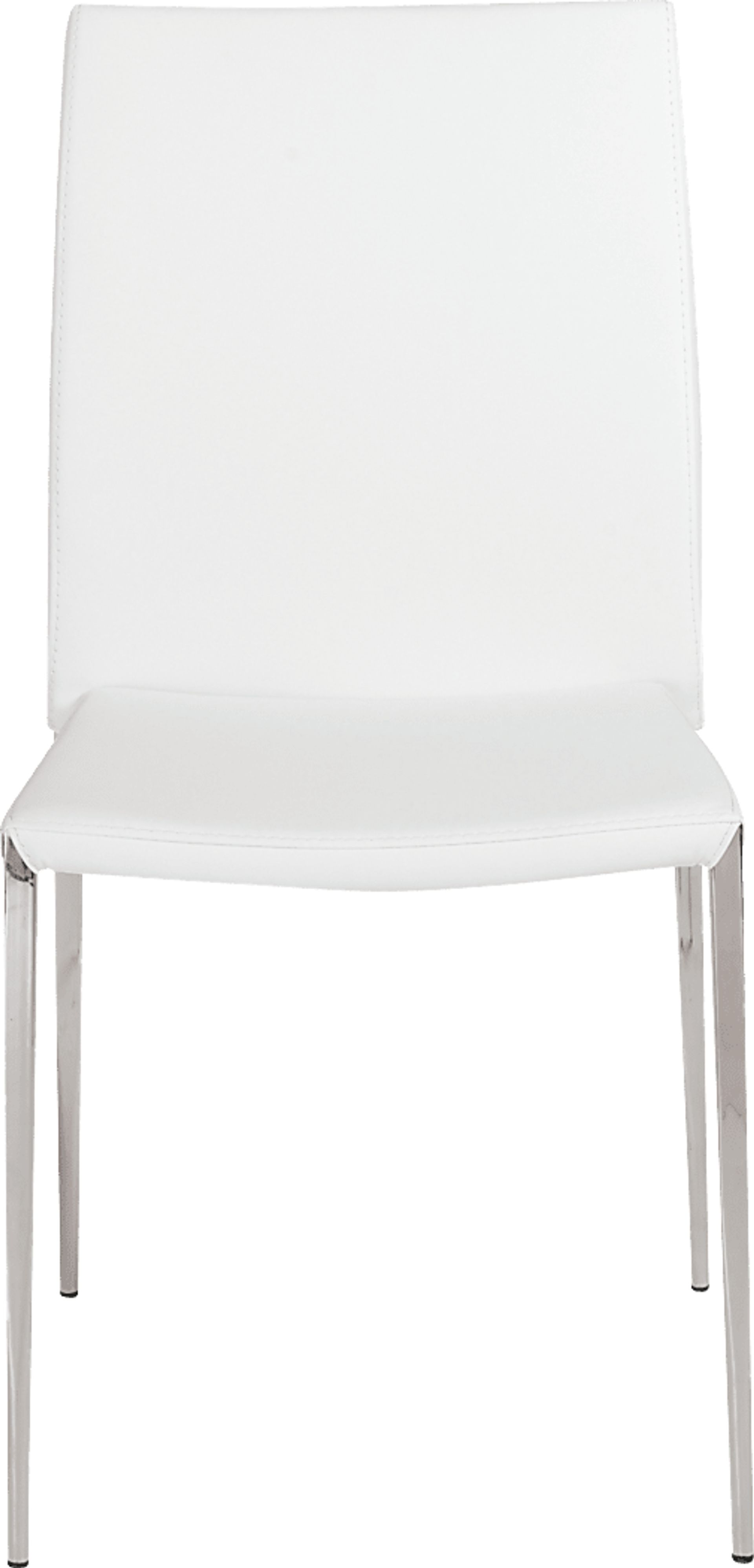 Aracobra White Dining Chair, Set of 2 - Image 2