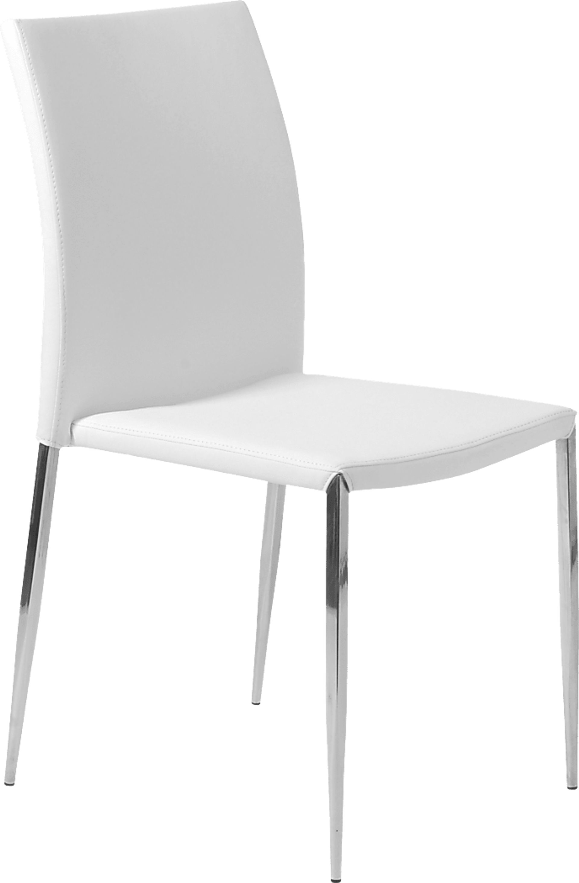 Aracobra White Dining Chair, Set of 2 - Image 3