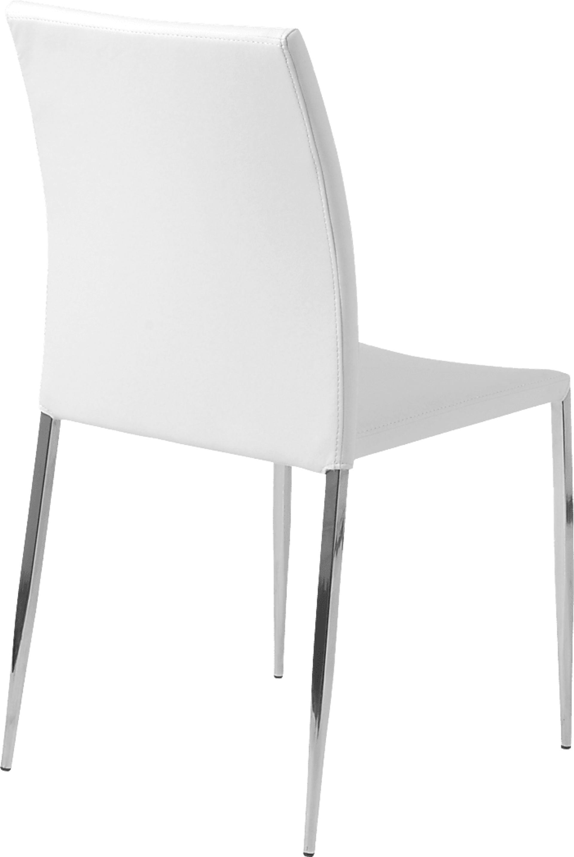 Aracobra White Dining Chair, Set of 2 - Image 5