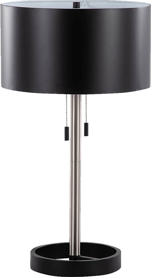 Araglin Black Table Lamp - Thumbnail - Image 1