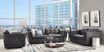 Aragon 8 Pc Leather Living Room Set
