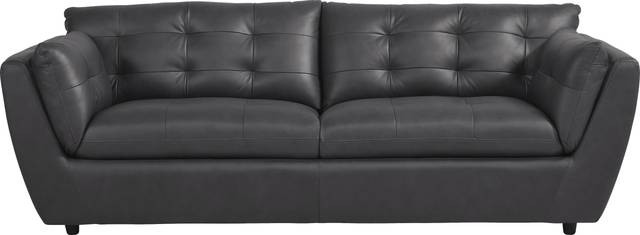 Aragon Blue Leather 5 Pc Living Room - Thumbnail - Image 2