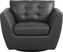 Aragon 8 Pc Leather Living Room Set