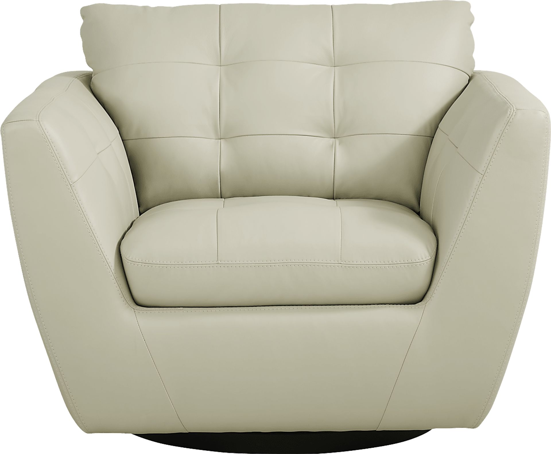 Aragon Platinum Leather 3 Pc Living Room - Image 6