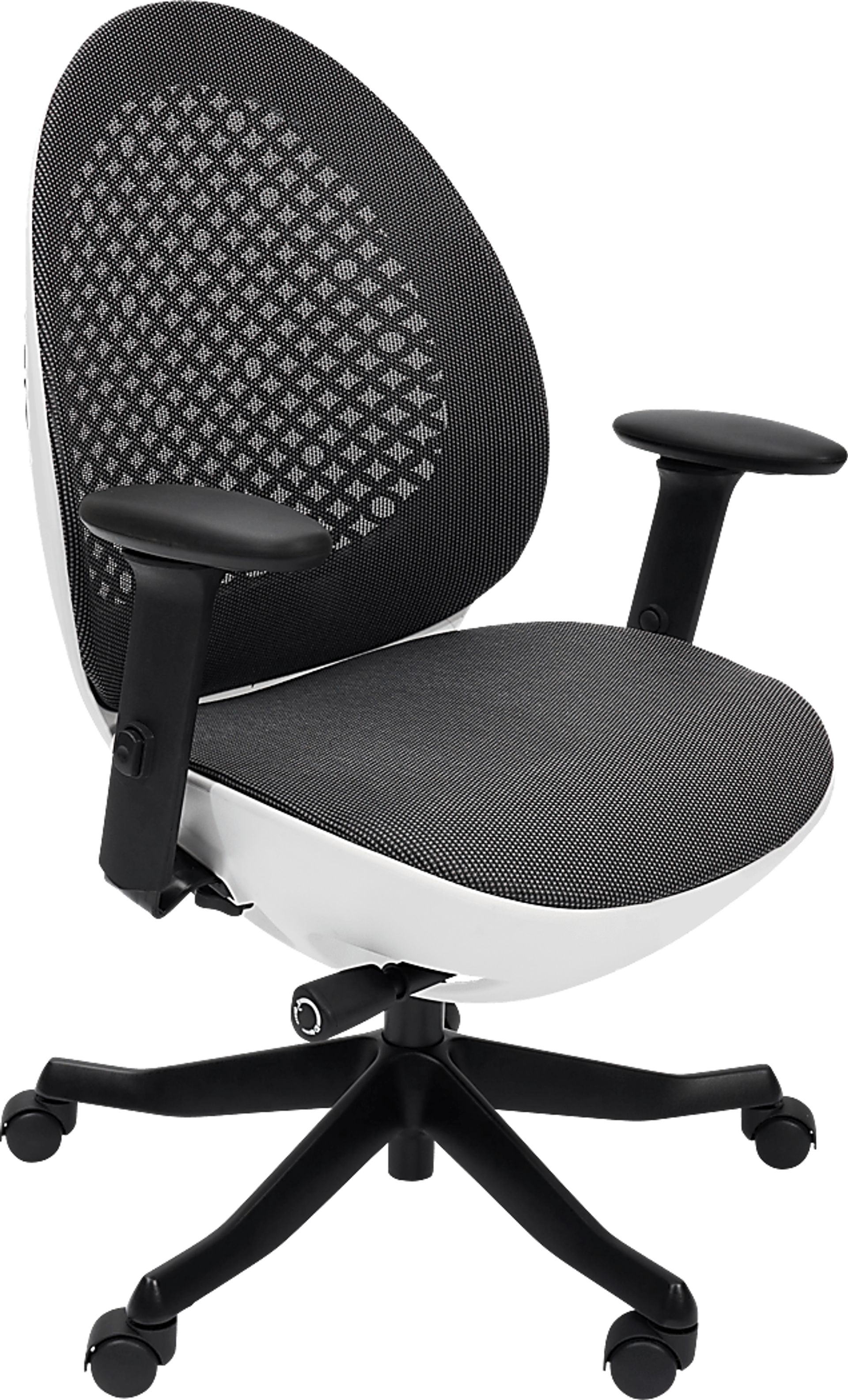 Arakhe White Office Chair - Image 3