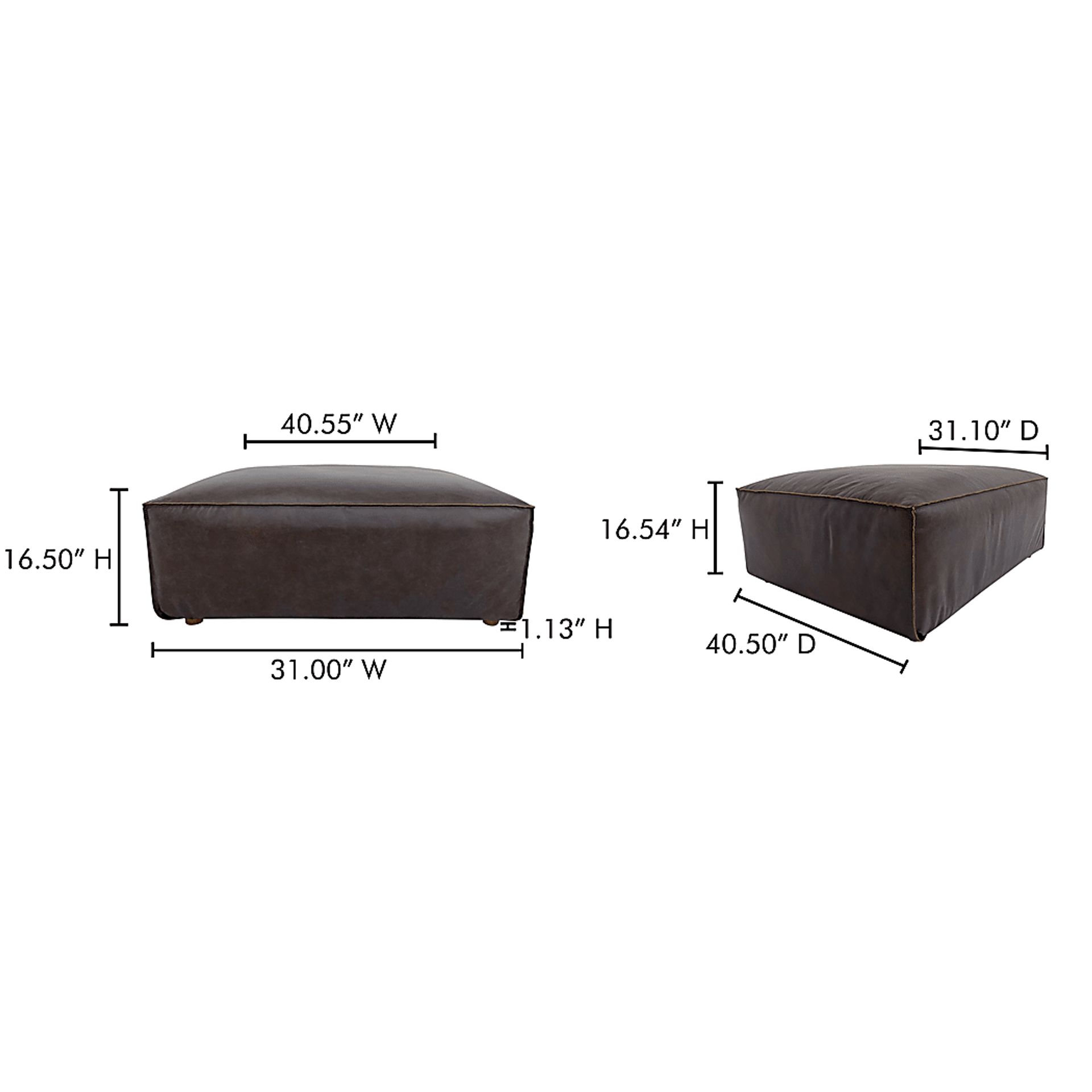 Araksi Espresso Ottoman - Image 2
