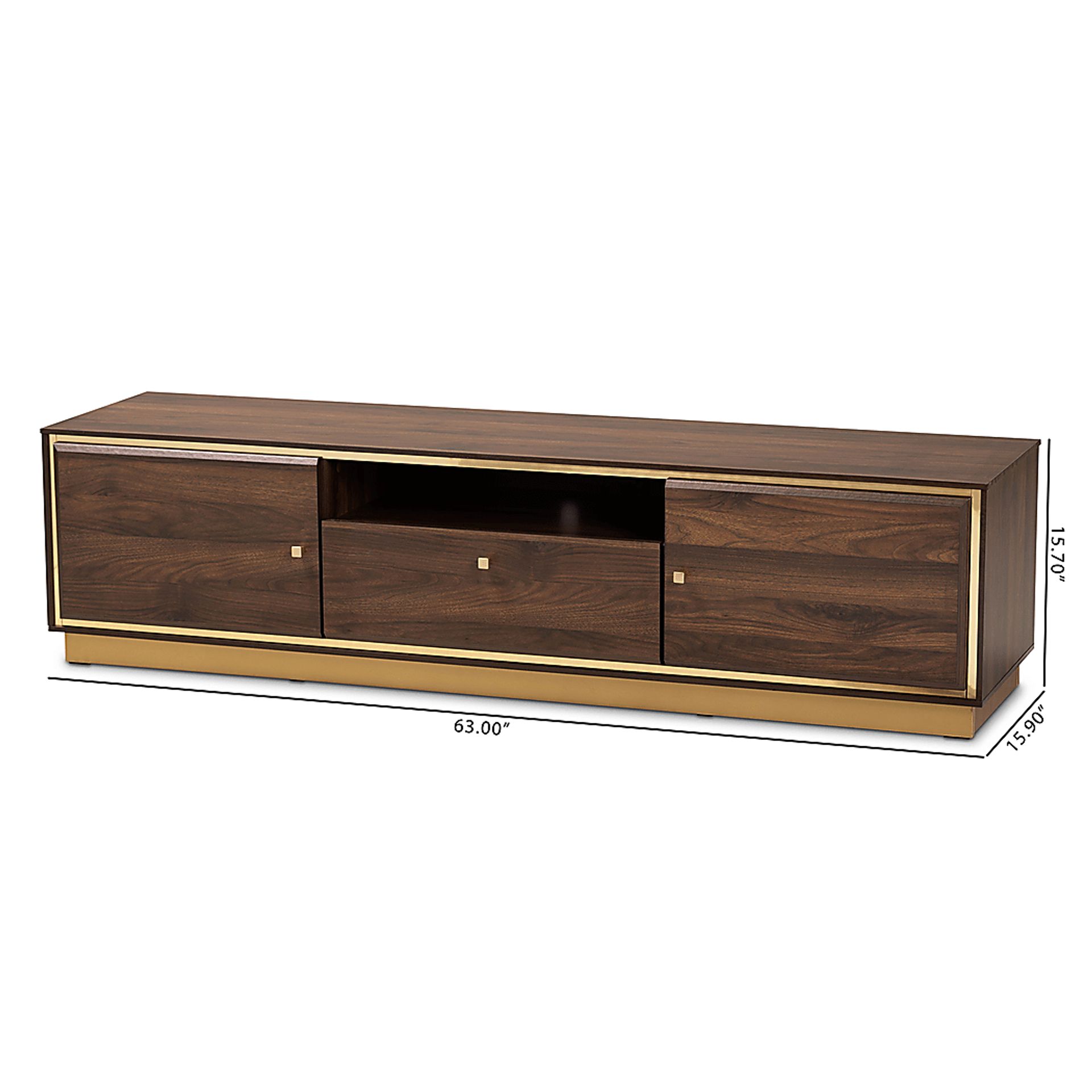 Aralena Brown 63 in. Console - Image 8