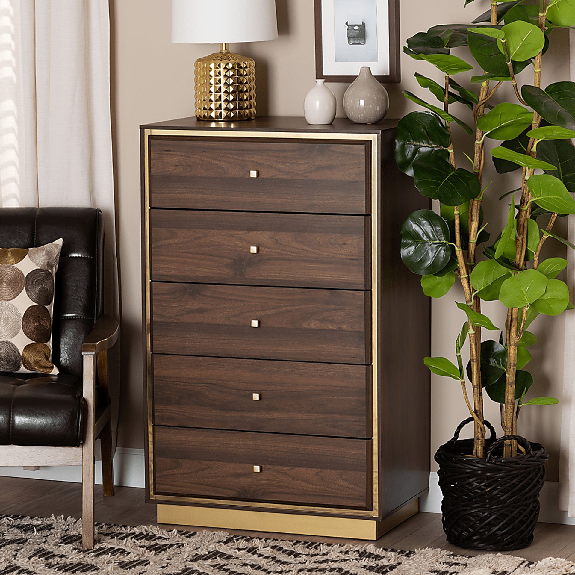 Aralena Brown Chest - Image 2