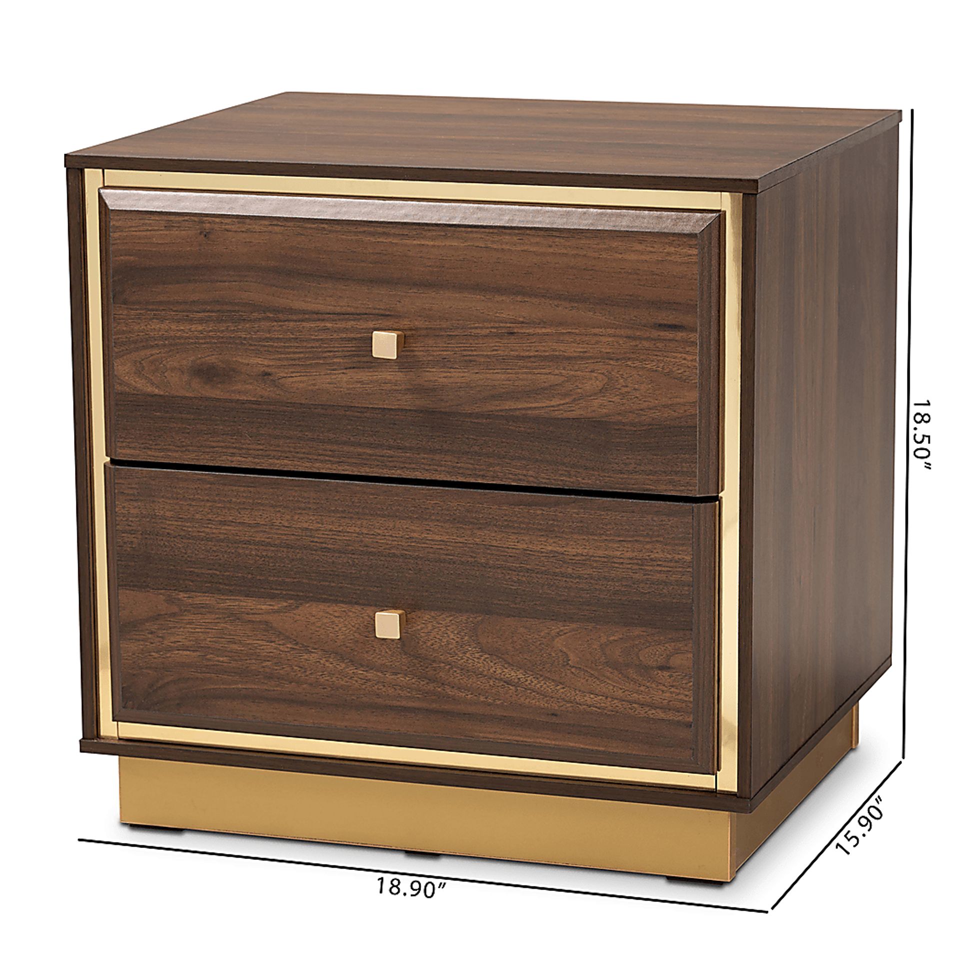 Aralena Brown Nightstand - Image 10