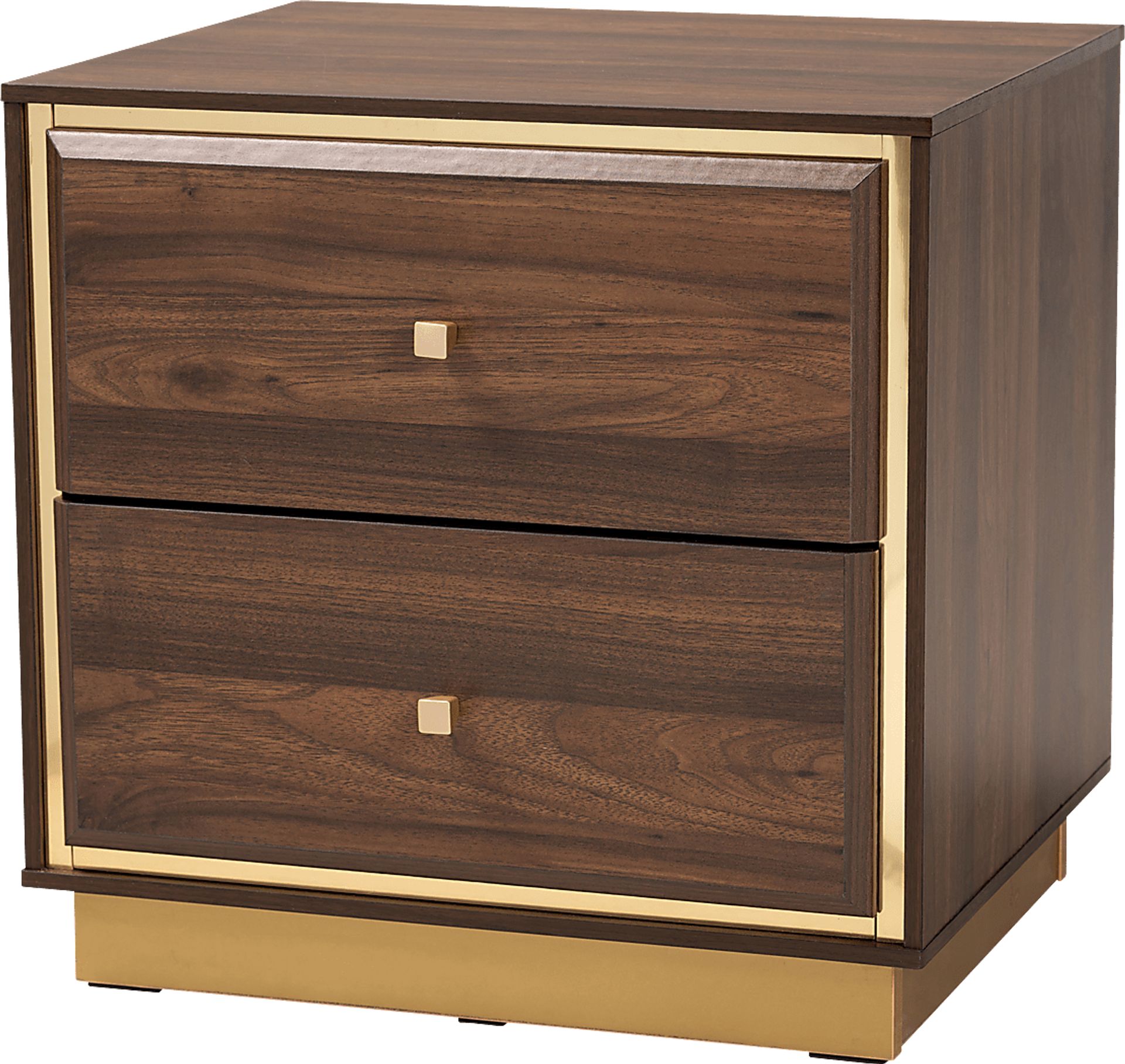Aralena Brown Nightstand - Image 1