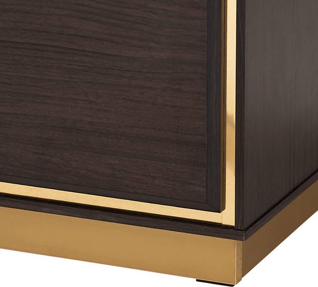 Aralena Dark Brown 63 in. Console - Thumbnail - Image 5