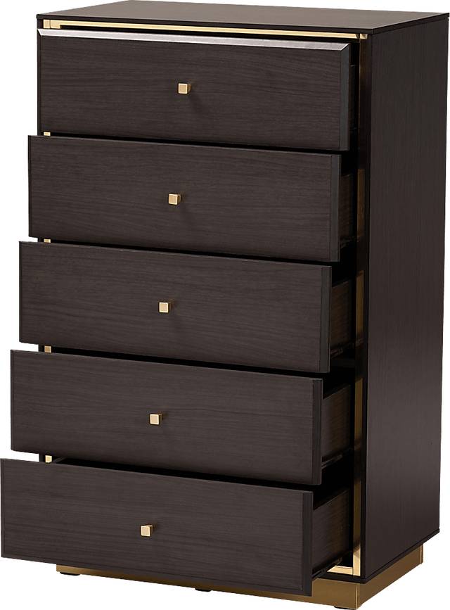 Aralena Dark Brown Chest - Thumbnail - Image 3