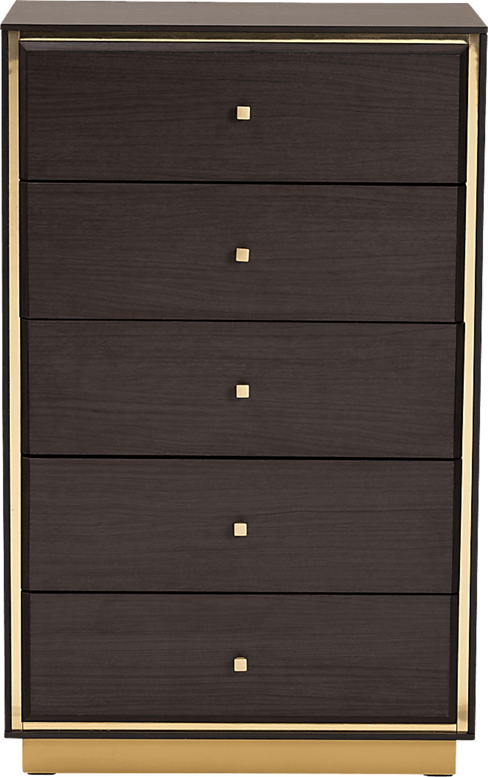 Aralena Dark Brown Chest - Image 4